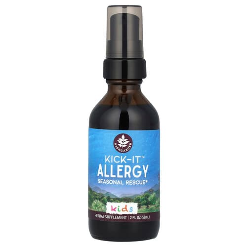 WishGarden Herbs  Kids  Kick-It™ Allergy Seasonal Rescue  2 fl oz (59 ml)