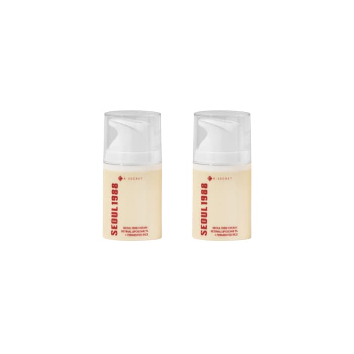 KSECRET - SEOUL 1988 Cream: Retinal Liposome 1% + Fermented Rice - 50ml (2ea) Set
