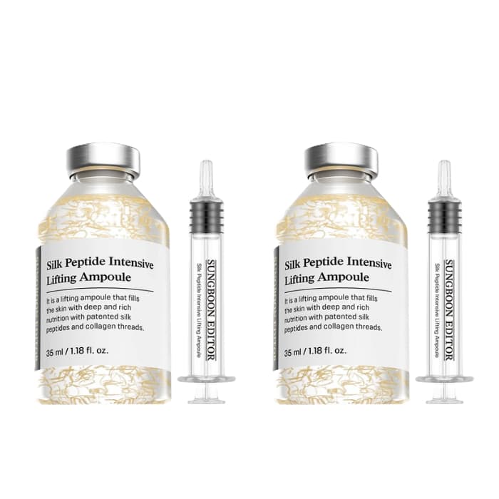SUNGBOON EDITOR - Silk Peptide Intensive Lifting Ampoule - 35ml (2ea) Set