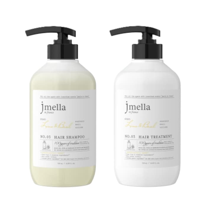 jmella in france - Lime & Basil Hair Care Set