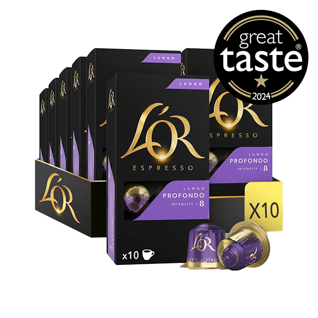 Lungo Profondo - 100 Coffee Capsules