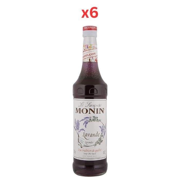 Monin Lavender Syrup - 700Ml Pack Of 6