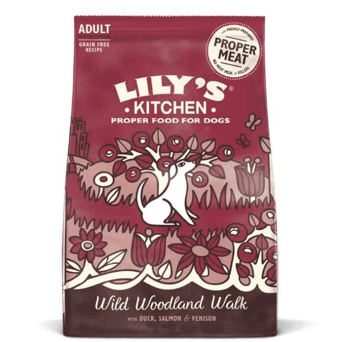 Lily's Kitchen Wild Woodland Walk with Duck, Salmon & Venison Adult Dry Dog Food 2.5Kg