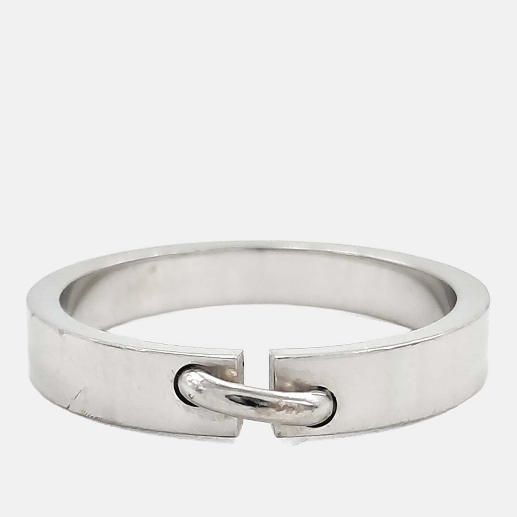 Chaumet Liens Évidence 18k White Gold Ring EU 61