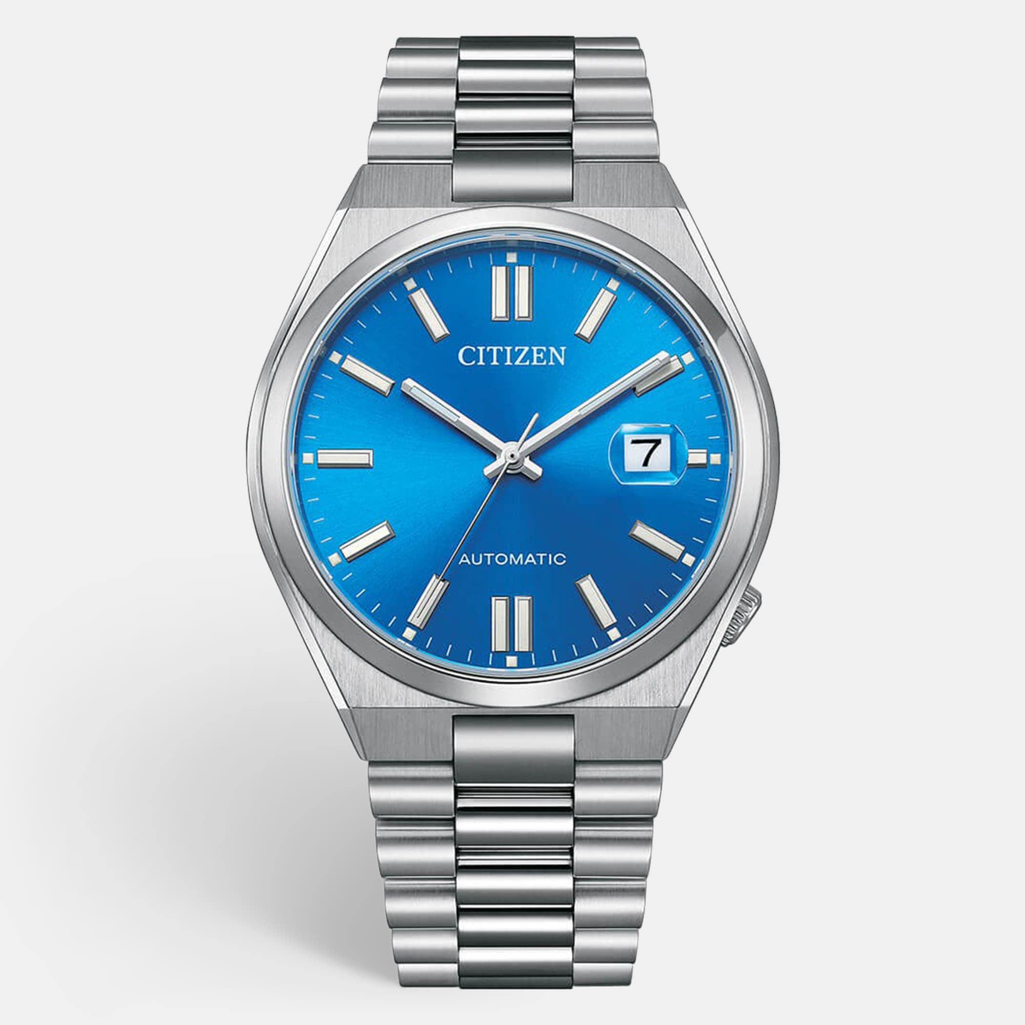 Citizen Tsuyosa NJ0158-89L Blue Dial Stainless Steel Men's Wristwatch 40 mm