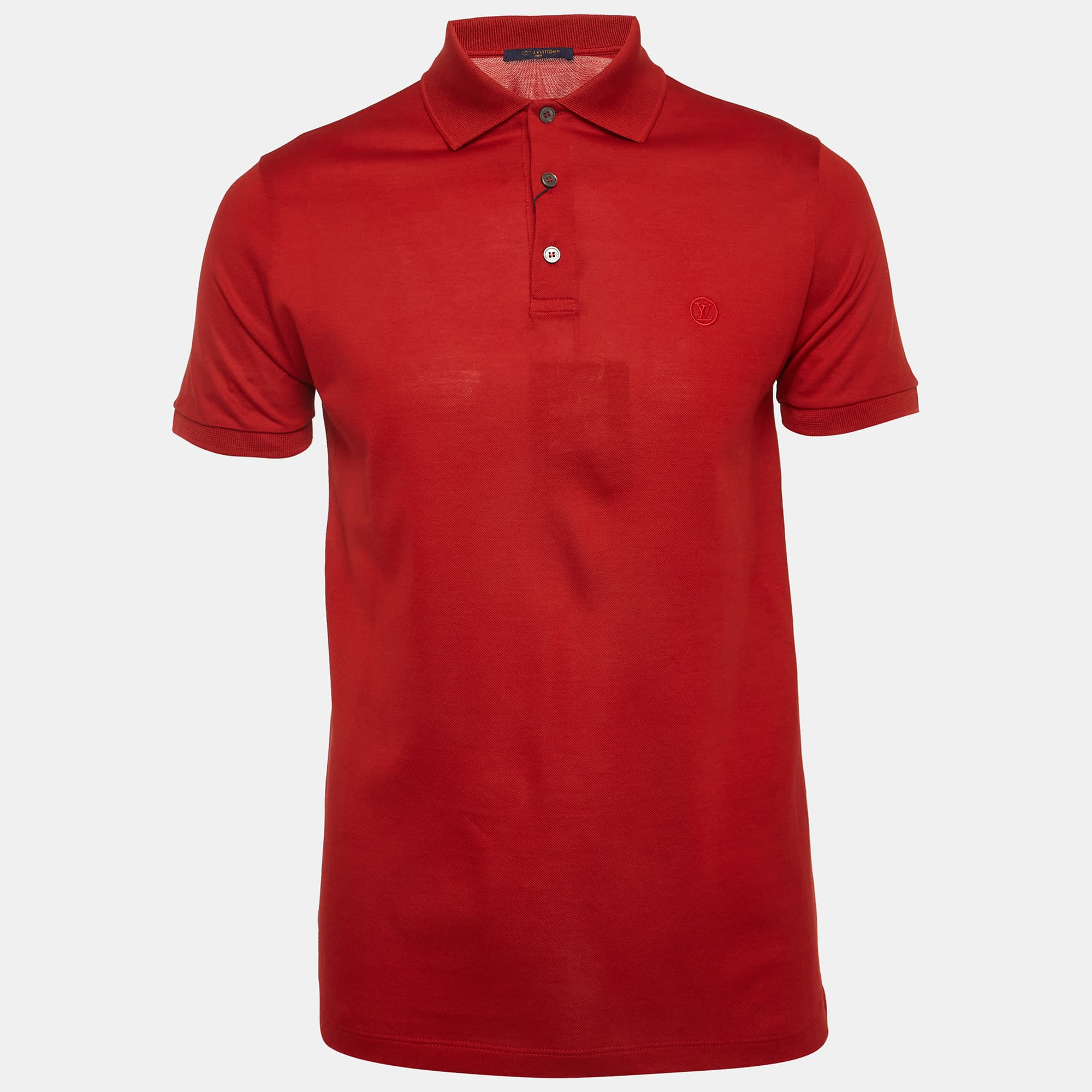 Louis Vuitton Pique Cotton Polo T-shirt S