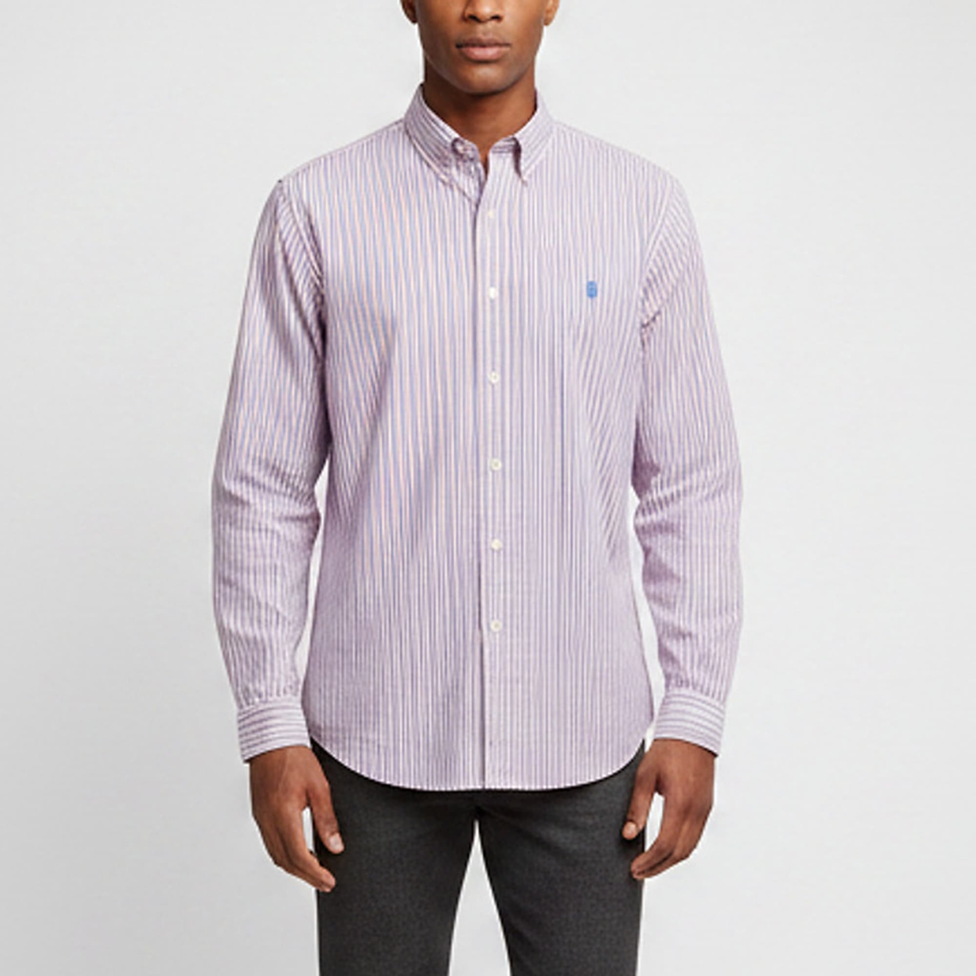 Polo Ralph Lauren Pink Stripes Cotton Button Down Shirts XXL