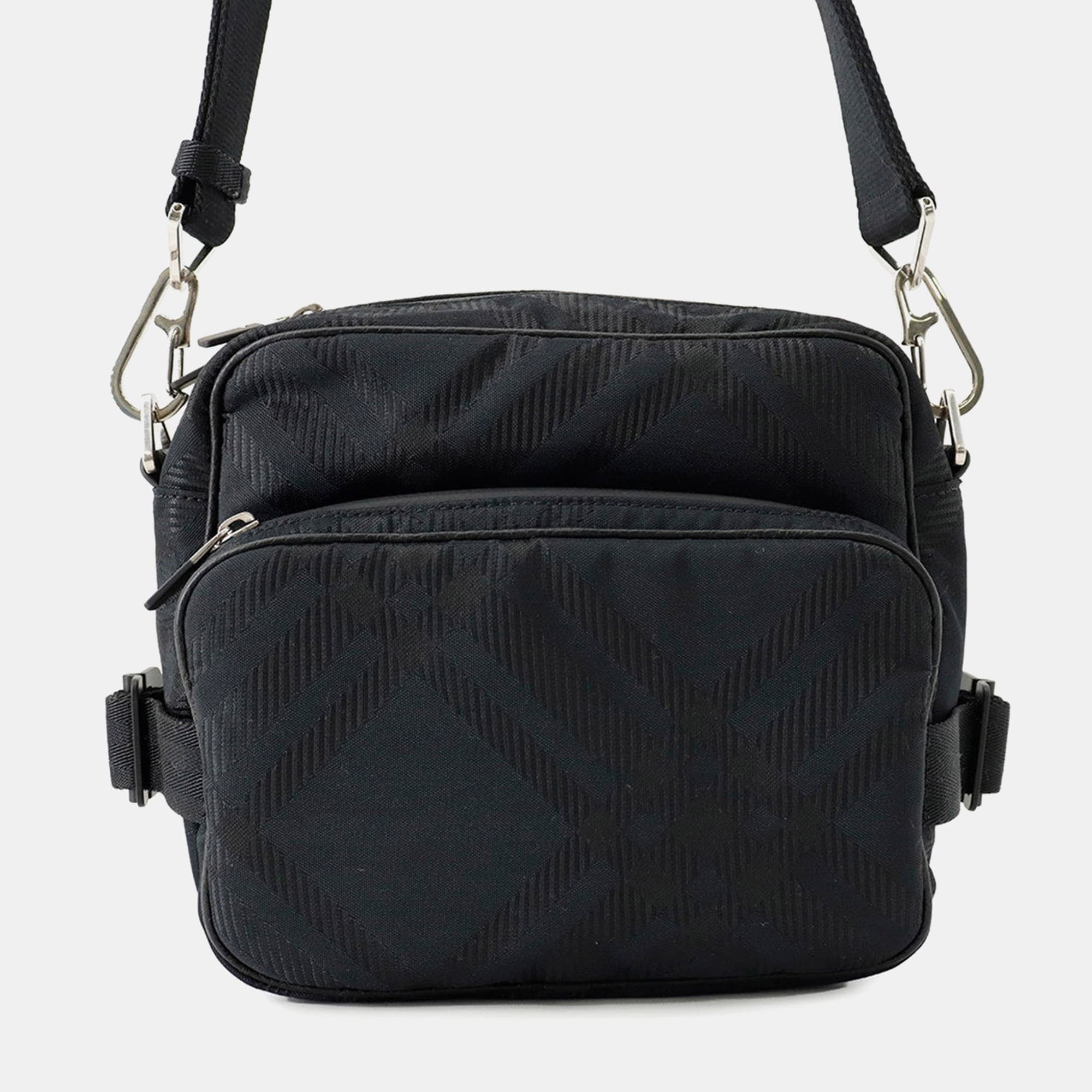 Burberry Crossbody Black Nylon Crossbody Bag