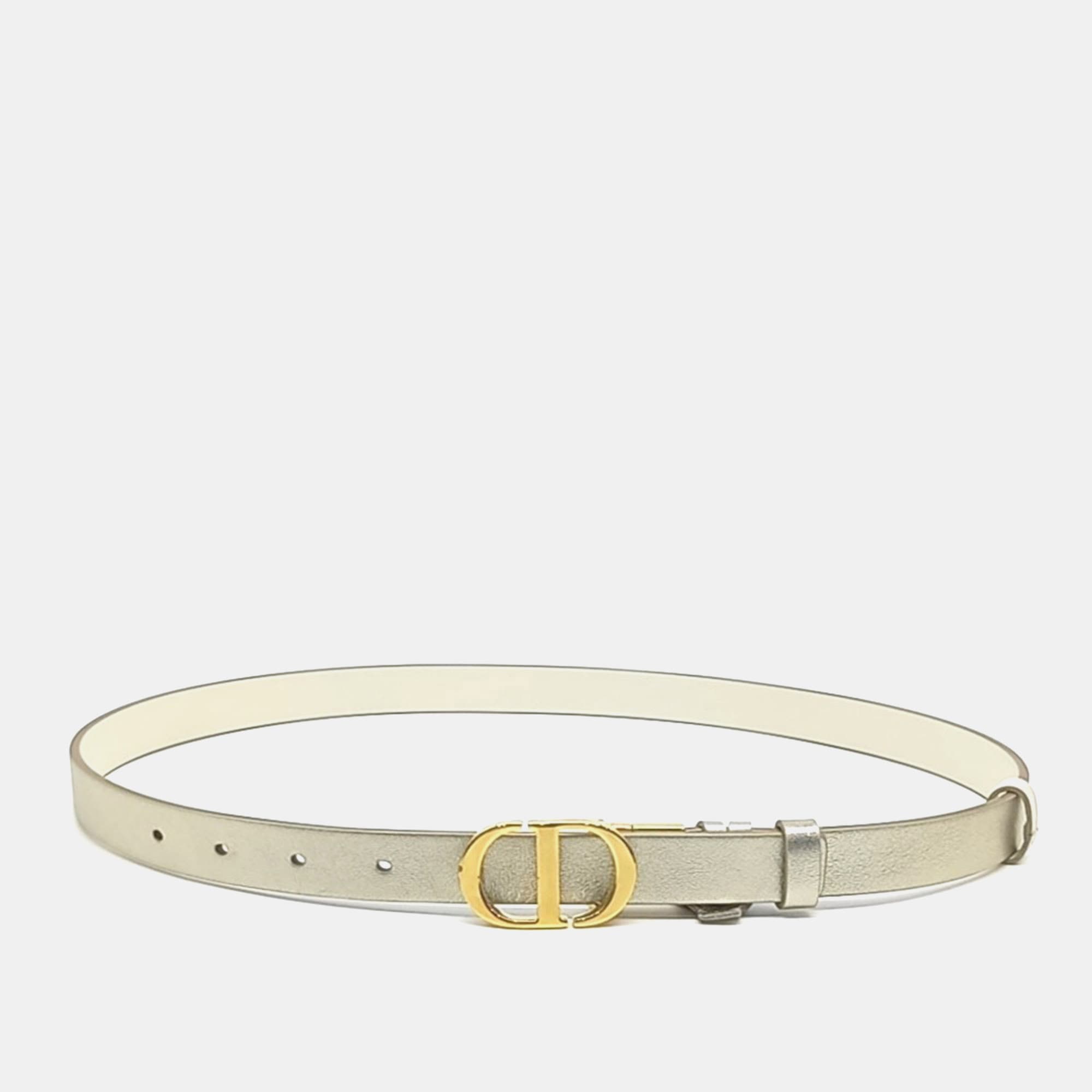 Christian Dior 30 Montaigne Reversible Belt