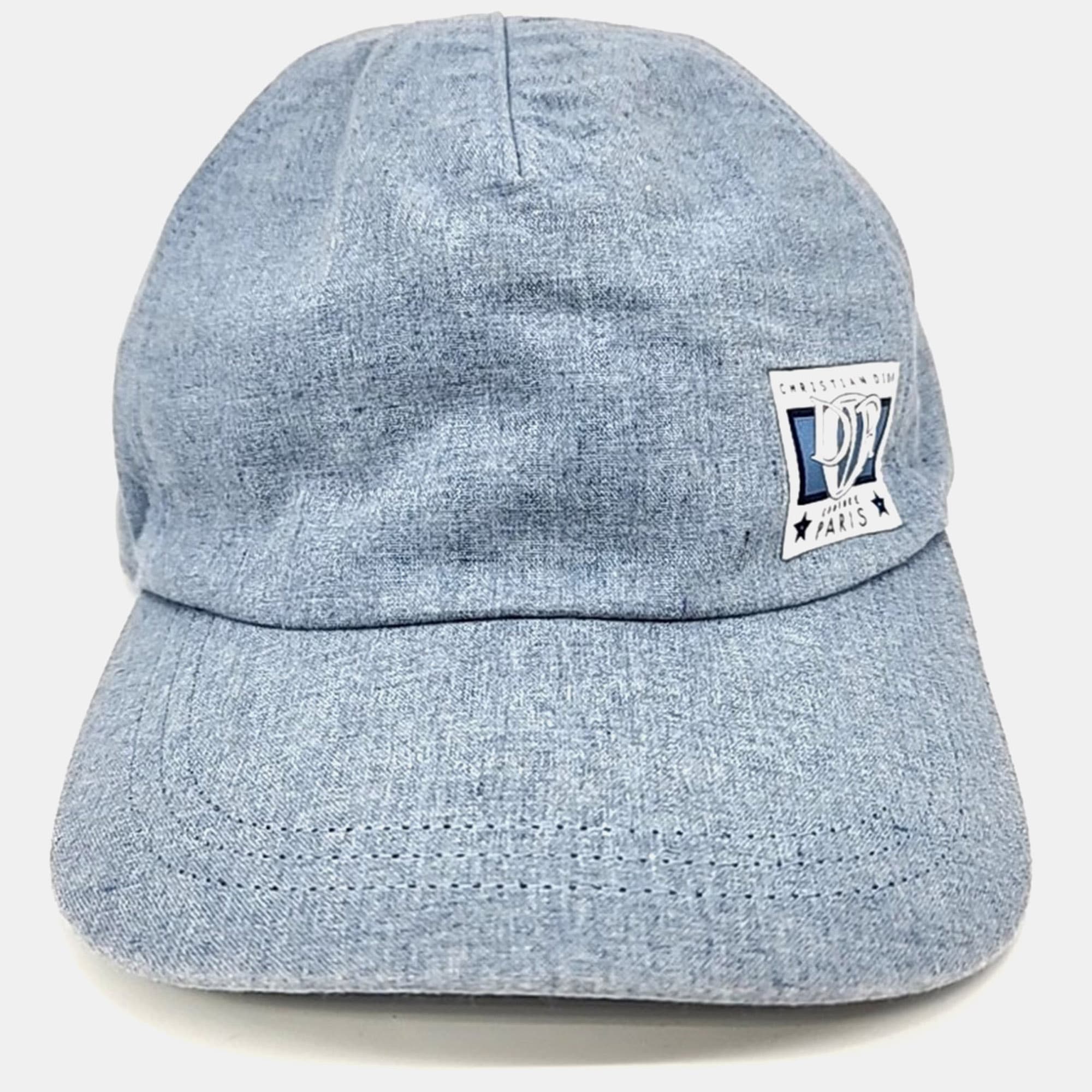Dior Homme Blue Cotton Cap