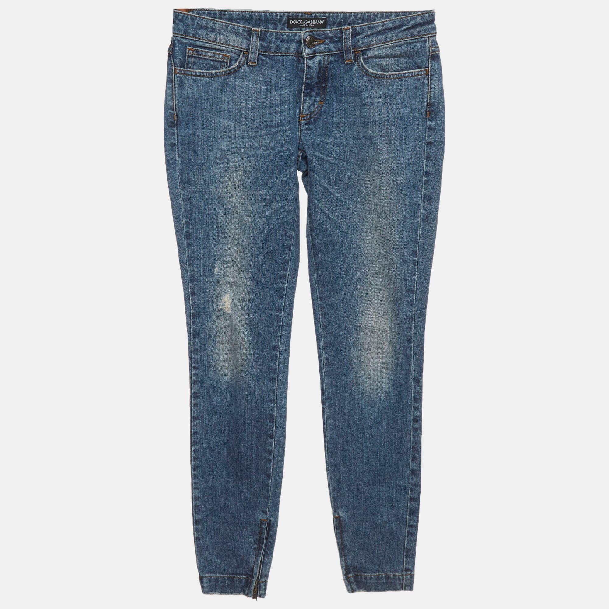 Dolce & Gabbana Blue Denim Pretty Fit Jeans S/Waist 26"