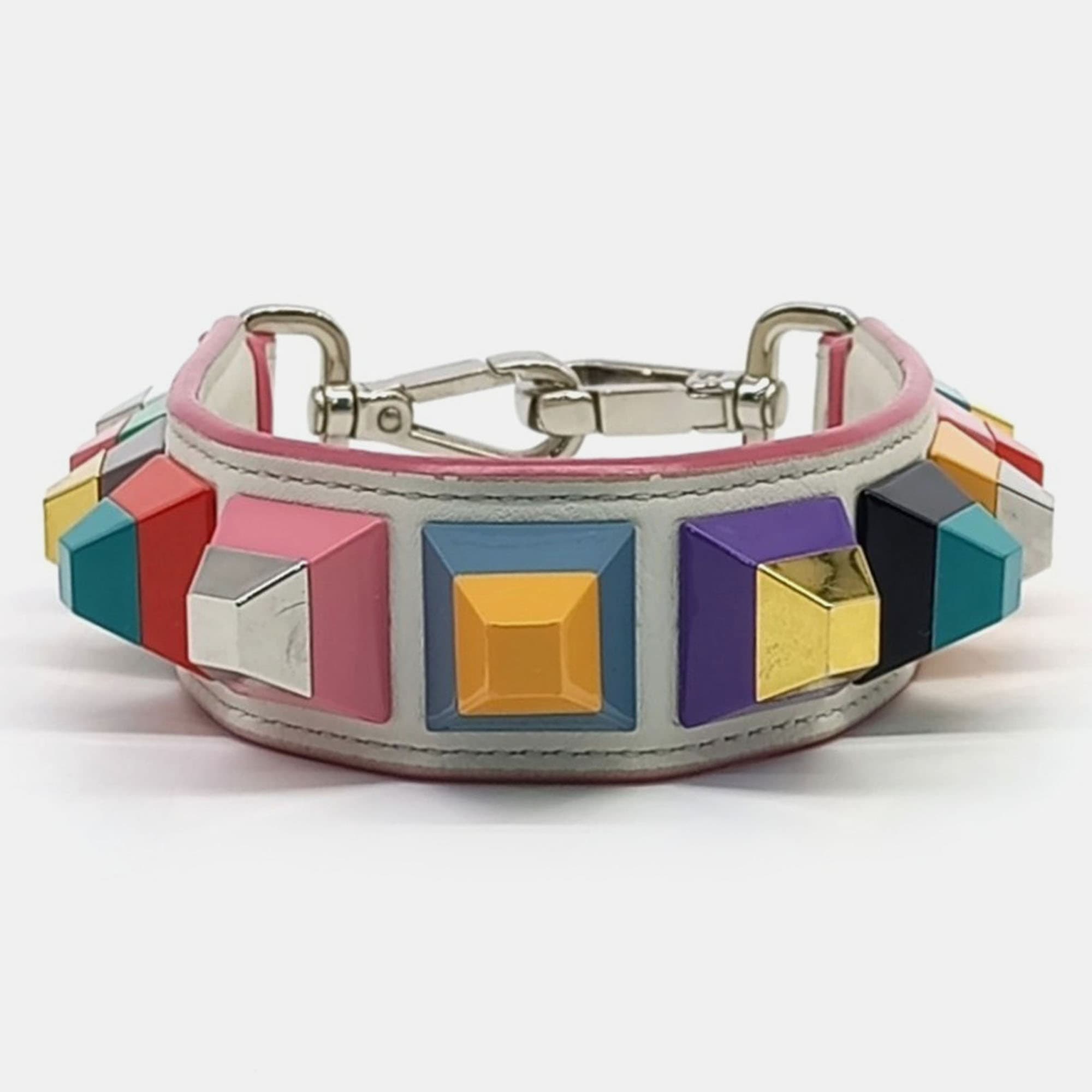 Fendi Leather Multicolor Strap You