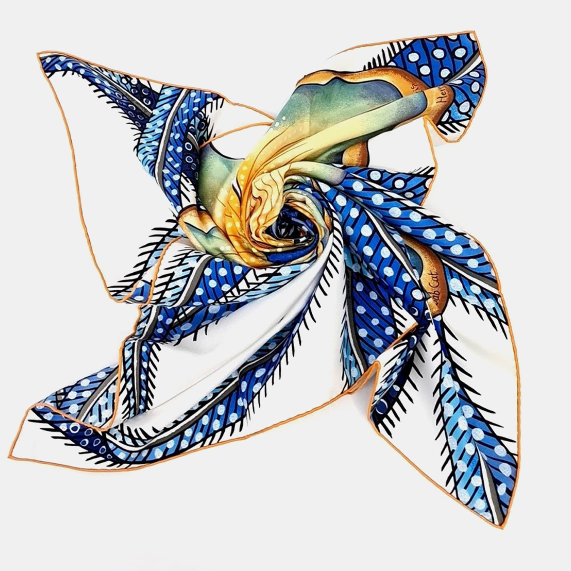 Hermès silk scarf