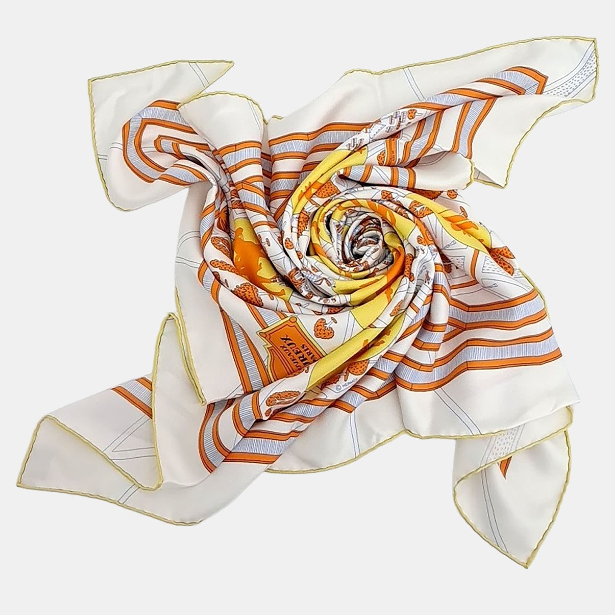 Hermès Multicolor silk scarf