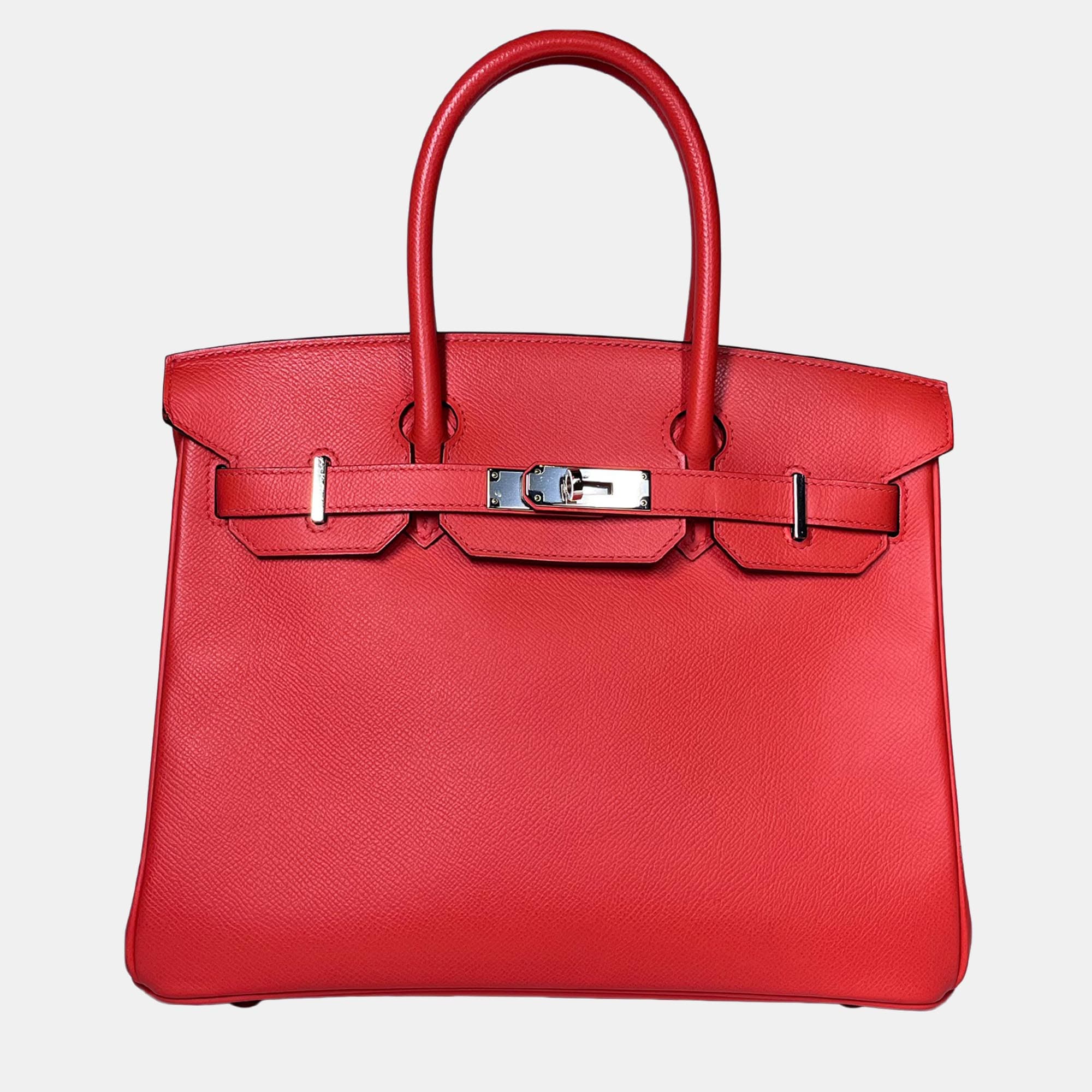 Hermes Bougainvillea Epsom in PHW Birkin 30