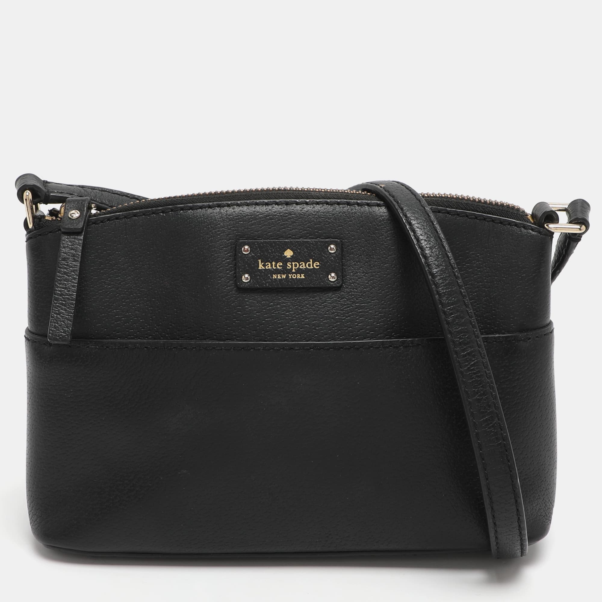 Kate Spade Grove Street Millie Black Leather Shoulder Bag
