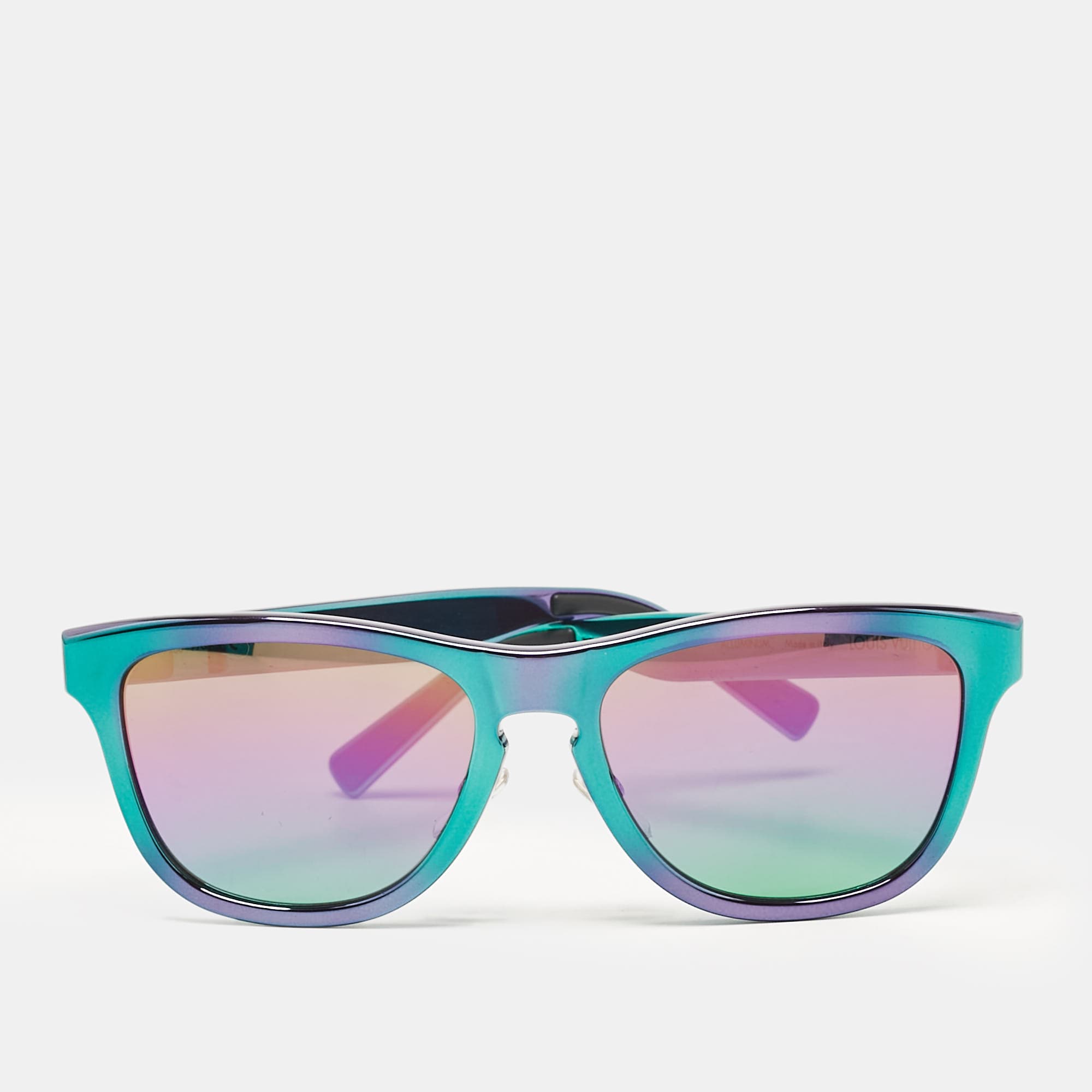 Louis Vuitton Multicolor Aluminum Z0998U Wayfarer Sunglasses