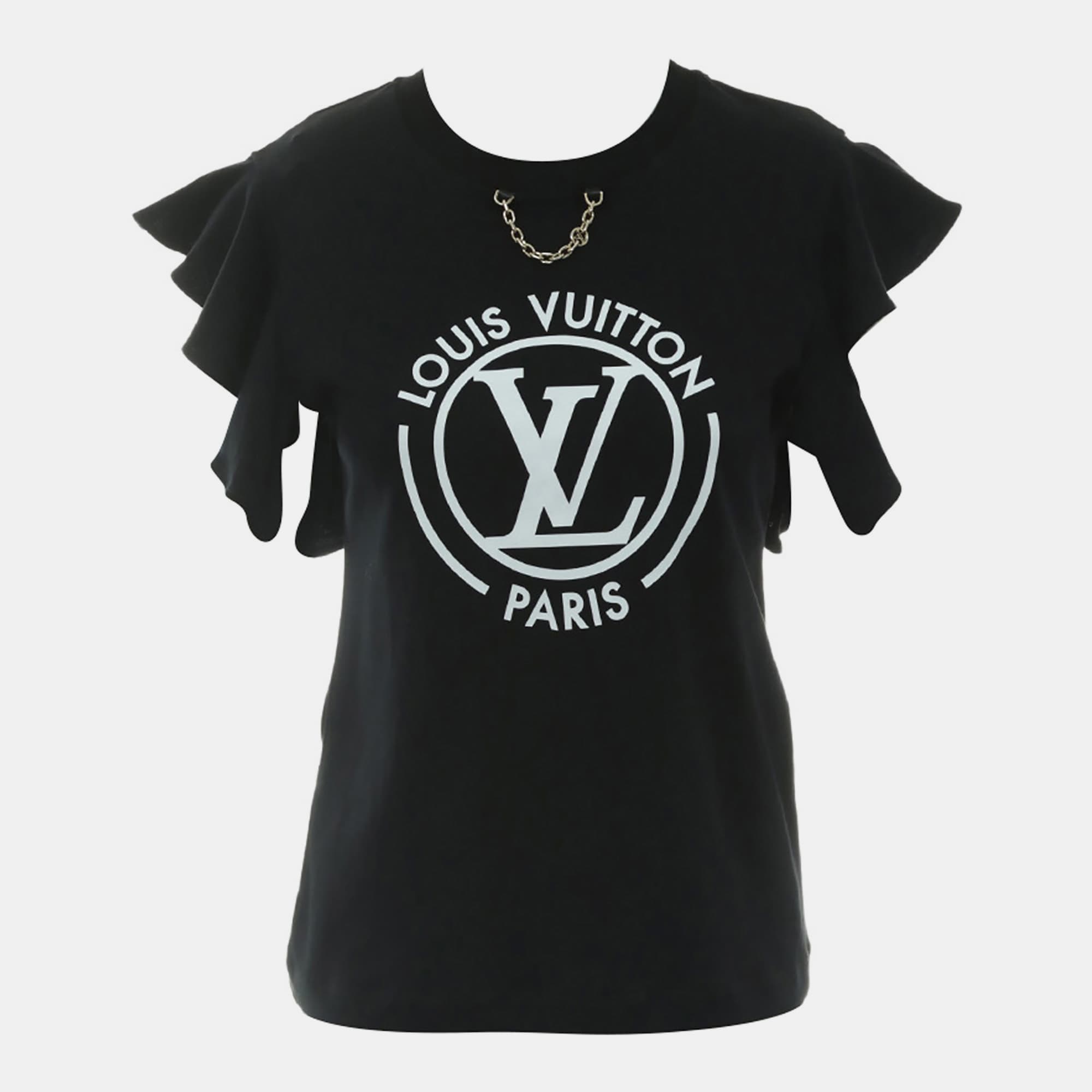 Louis Vuitton Flocked LV T-Shirt S