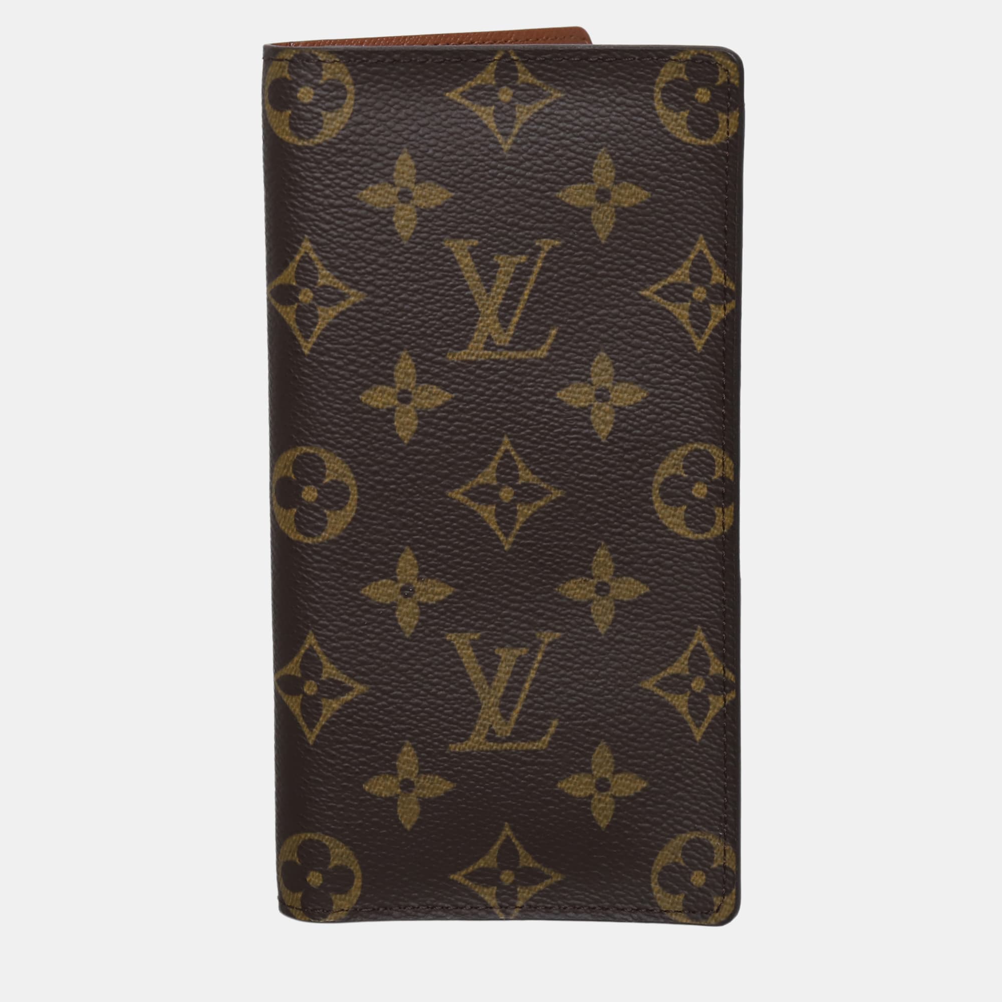 Louis Vuitton Monogram Canvas Brown Monogram Canvas Long Wallet Bag