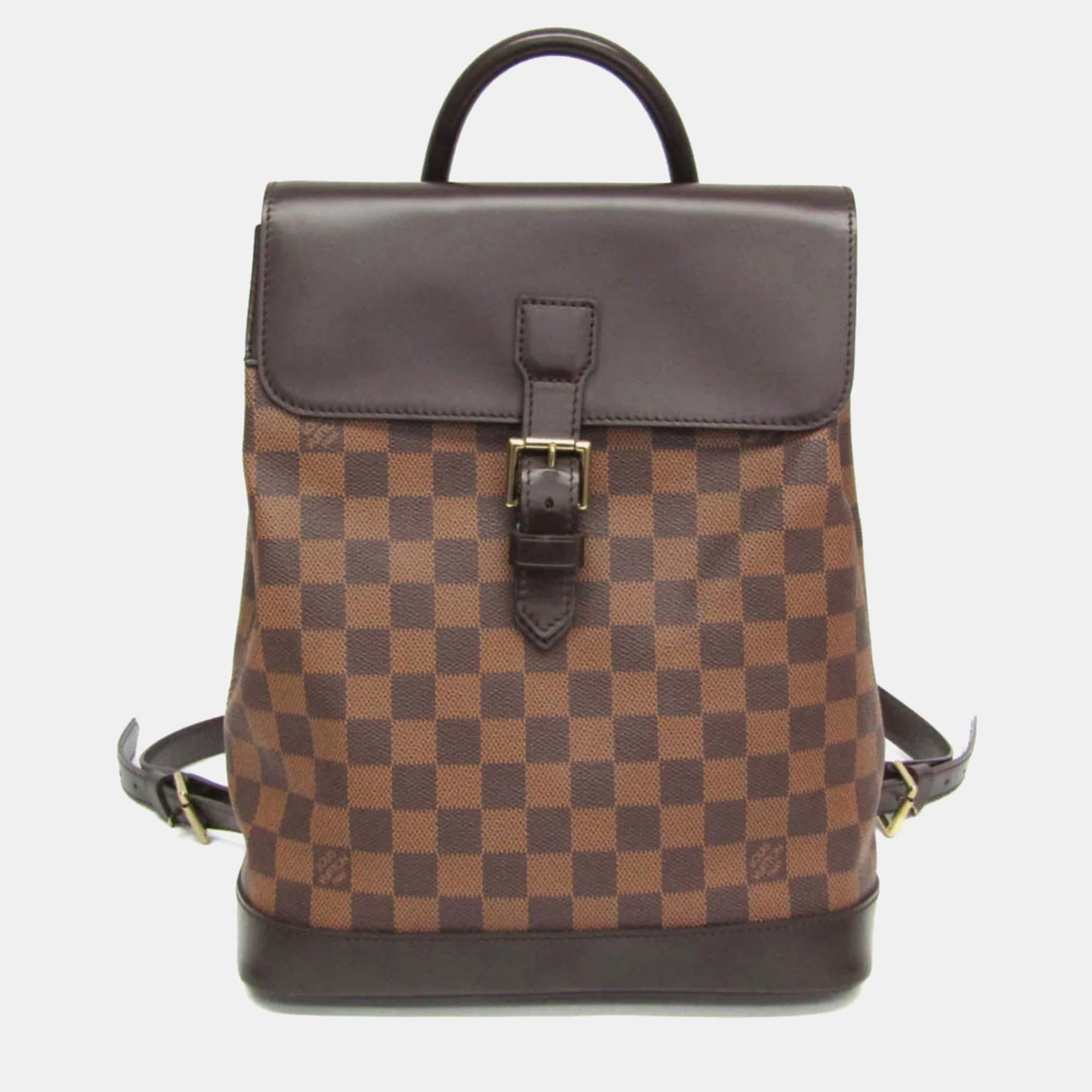 Louis Vuitton Soho Ebene Damier Canvas Backpack