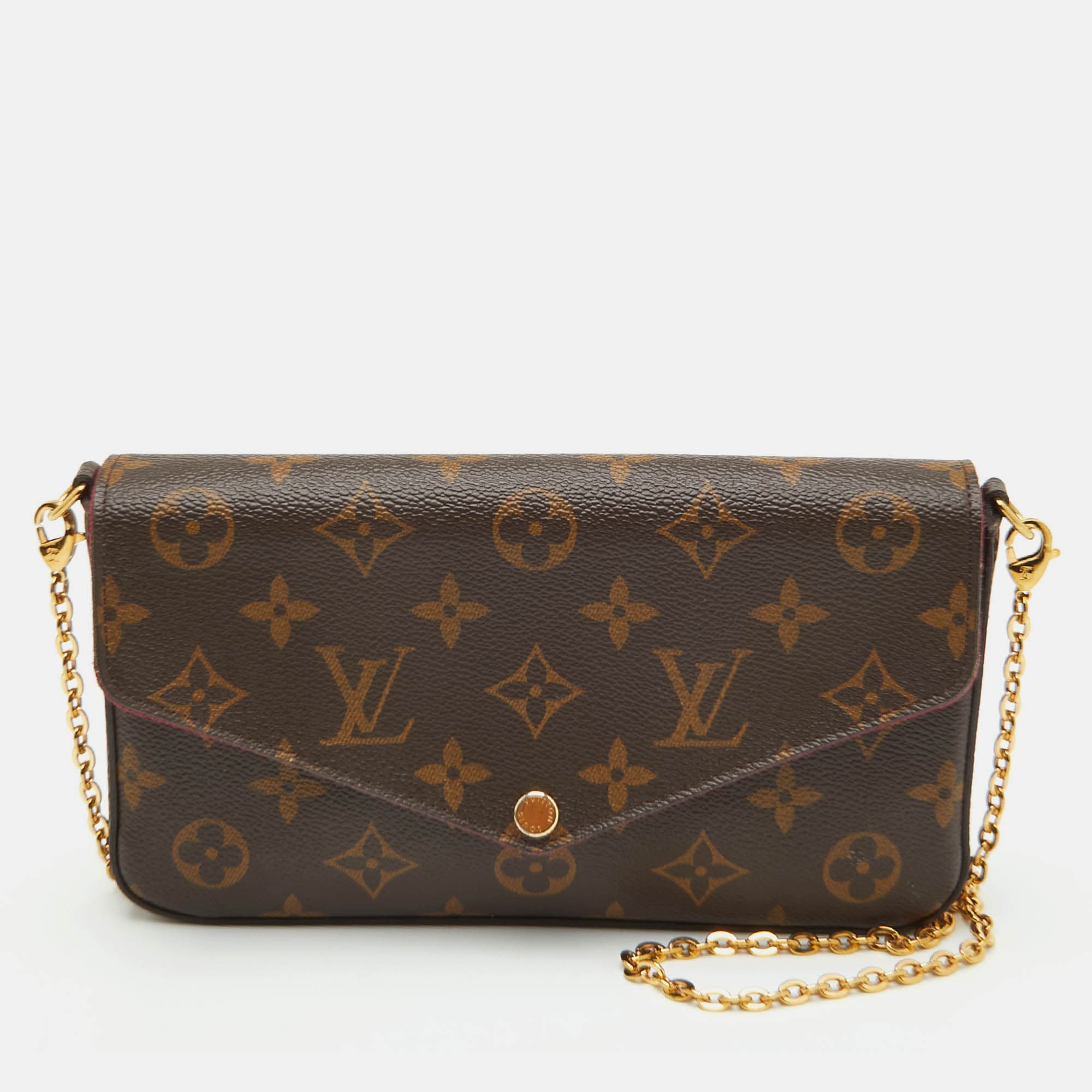 Louis Vuitton Pochette Félicie Monogram Canvas Bag