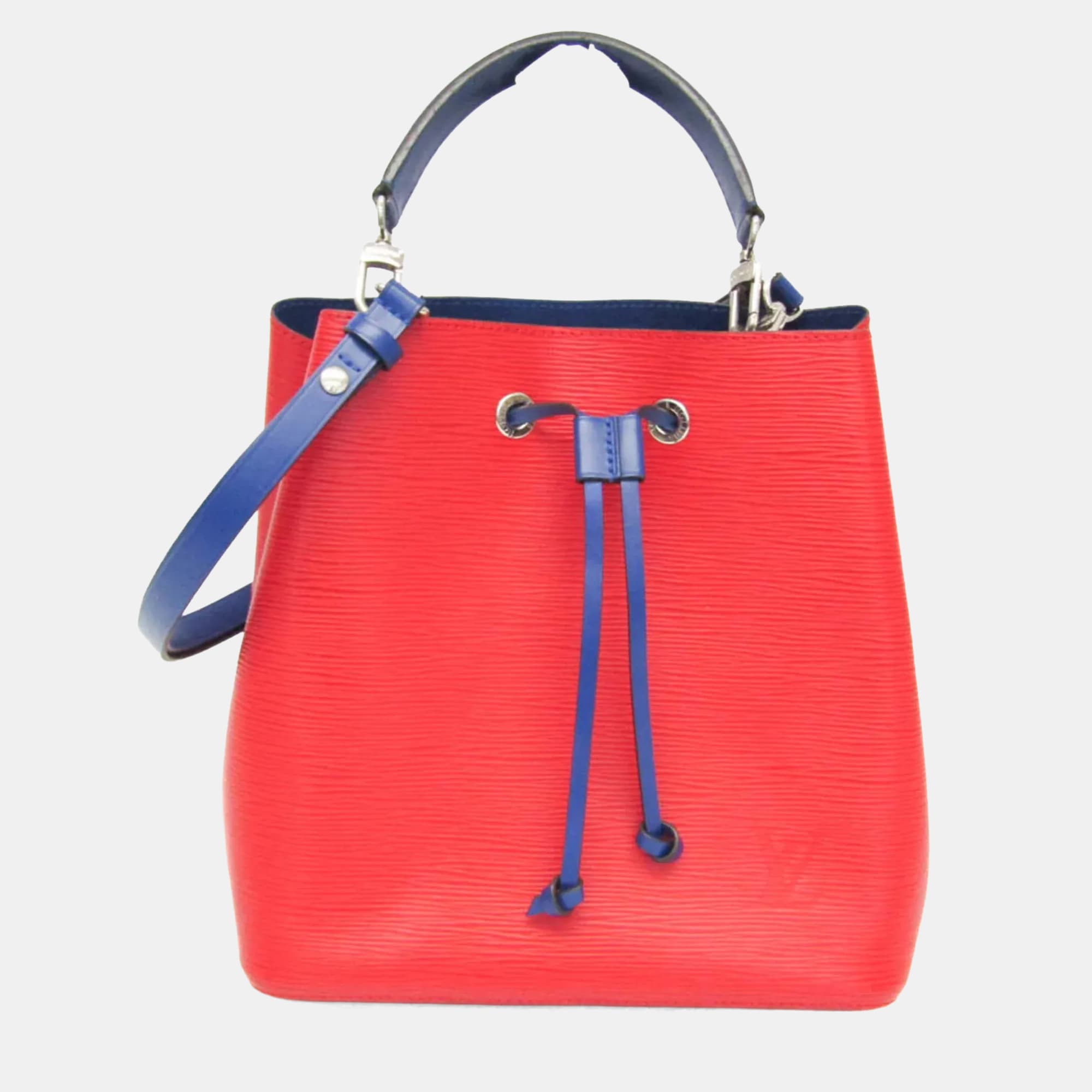 Louis Vuitton Epi Neonoe Shoulder Bag Coquelicots