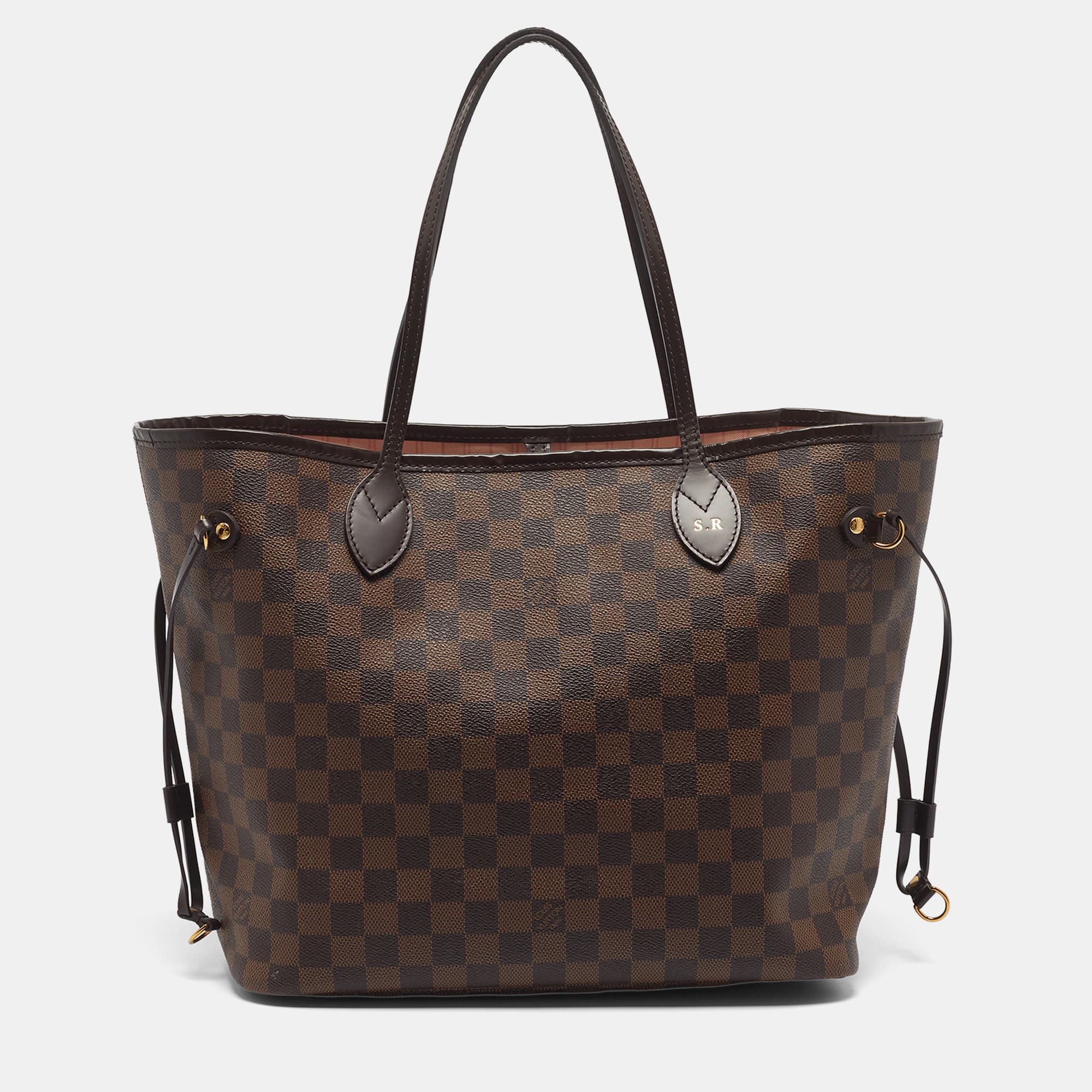Louis Vuitton Neverfull MM Damier Ebene Canvas Bag