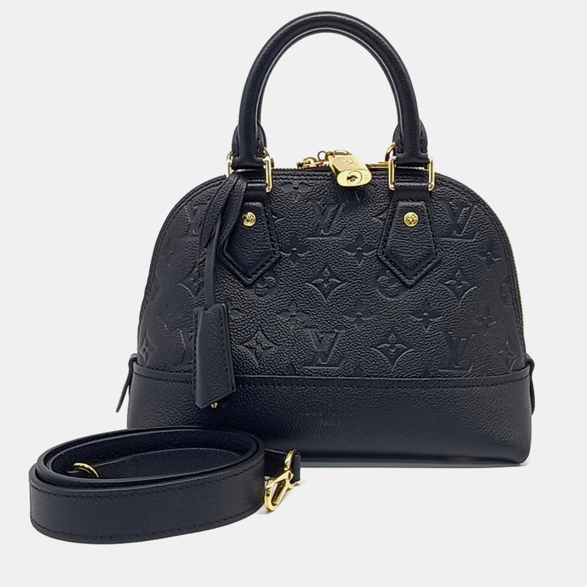 Louis Vuitton Empreinte Neo Alma BB Black Leather