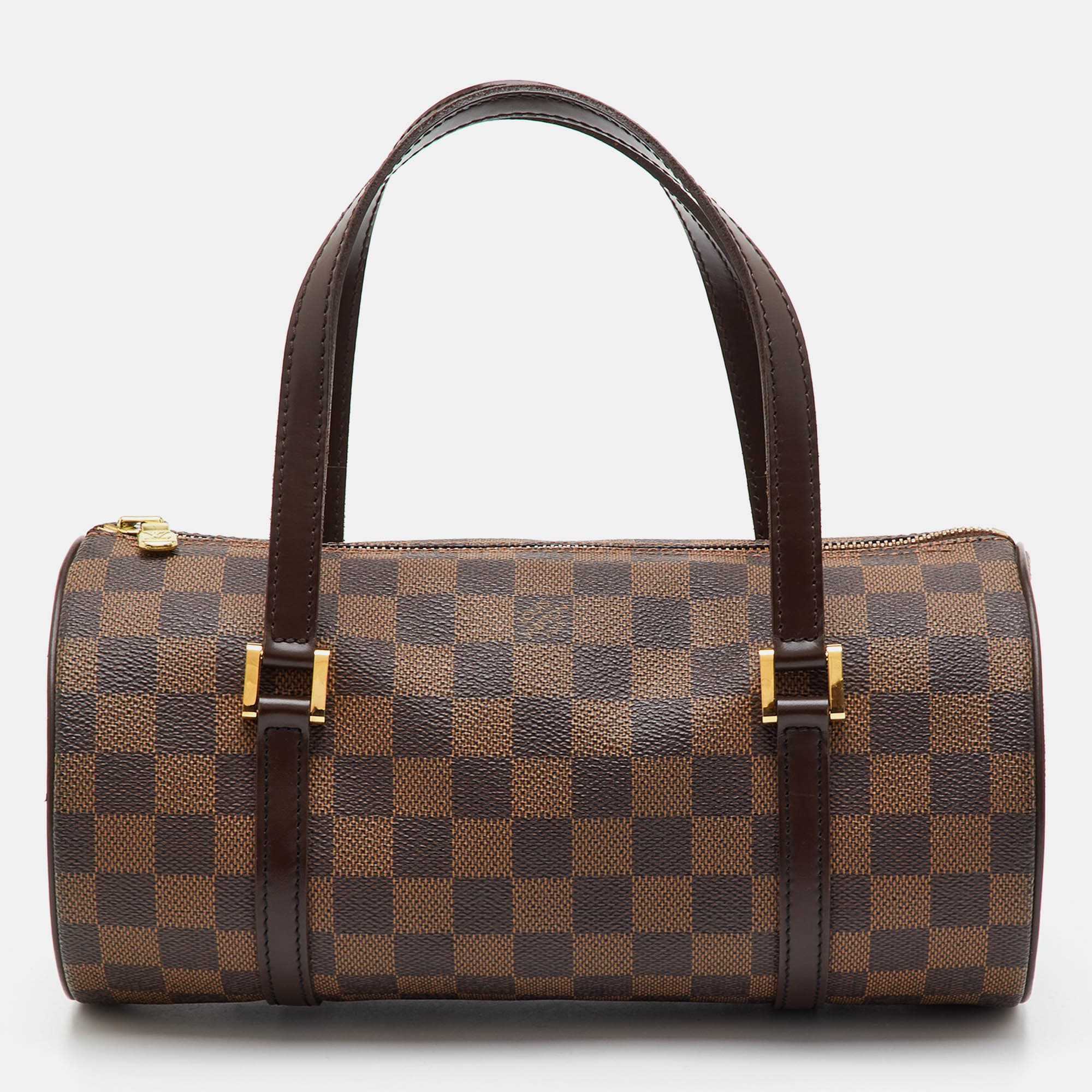Louis Vuitton Papillon 26 Damier Ebene Canvas Bag