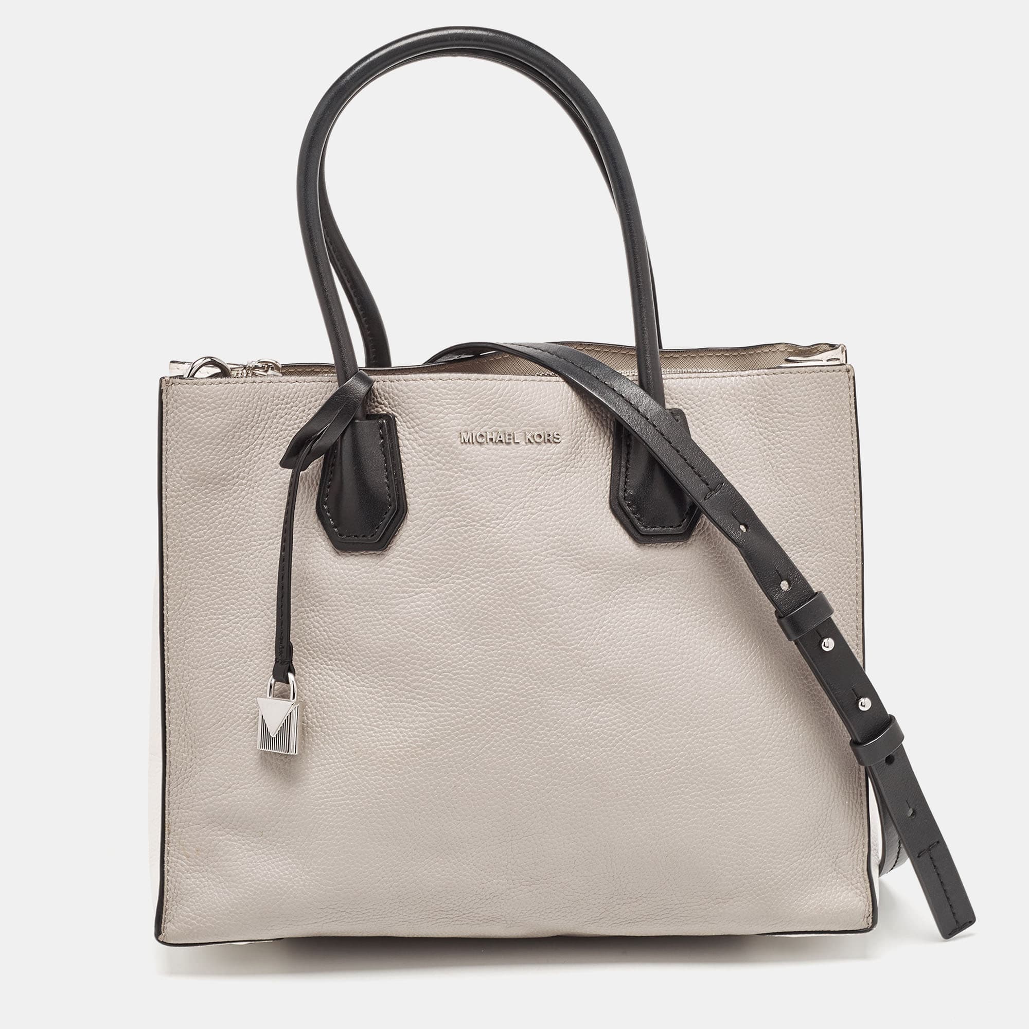 Michael Kors Mercer Multicolor Leather Tote Bag