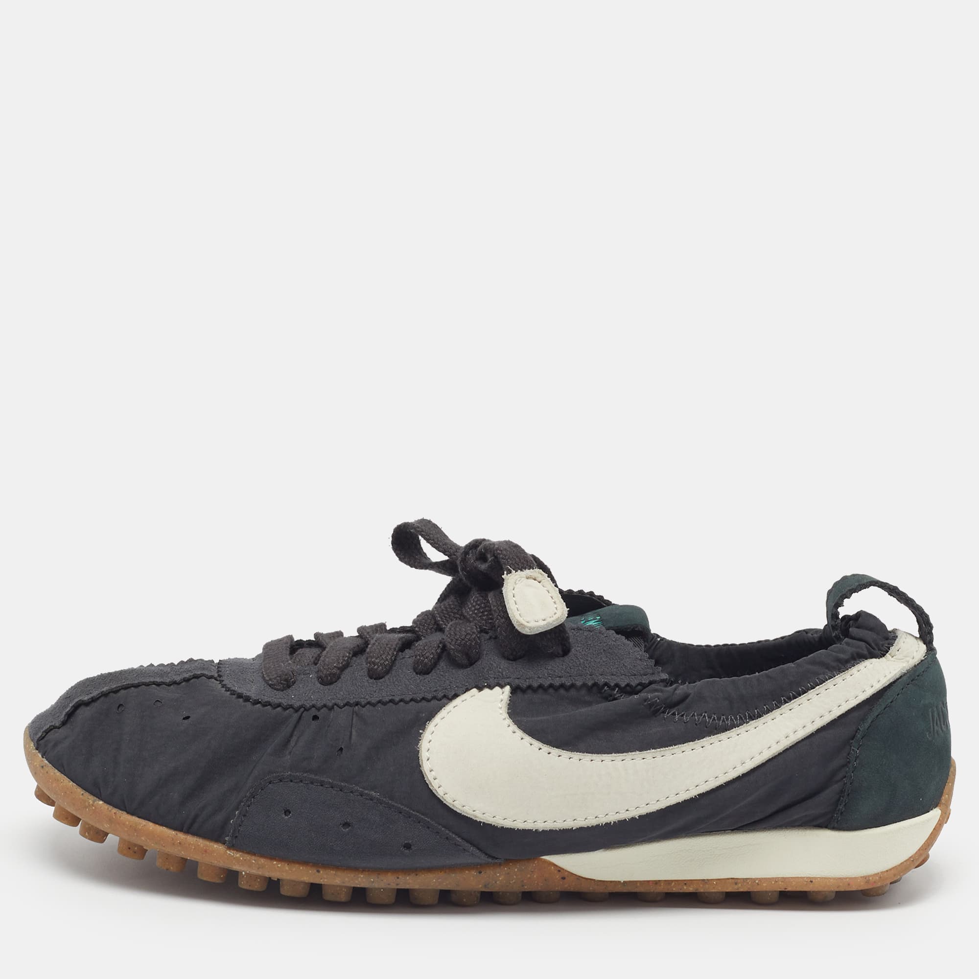 Nike x Jacquemus Moon Shoe SP Size 45 Black/White Nubuck Leather and Nylon Low Top Sneakers