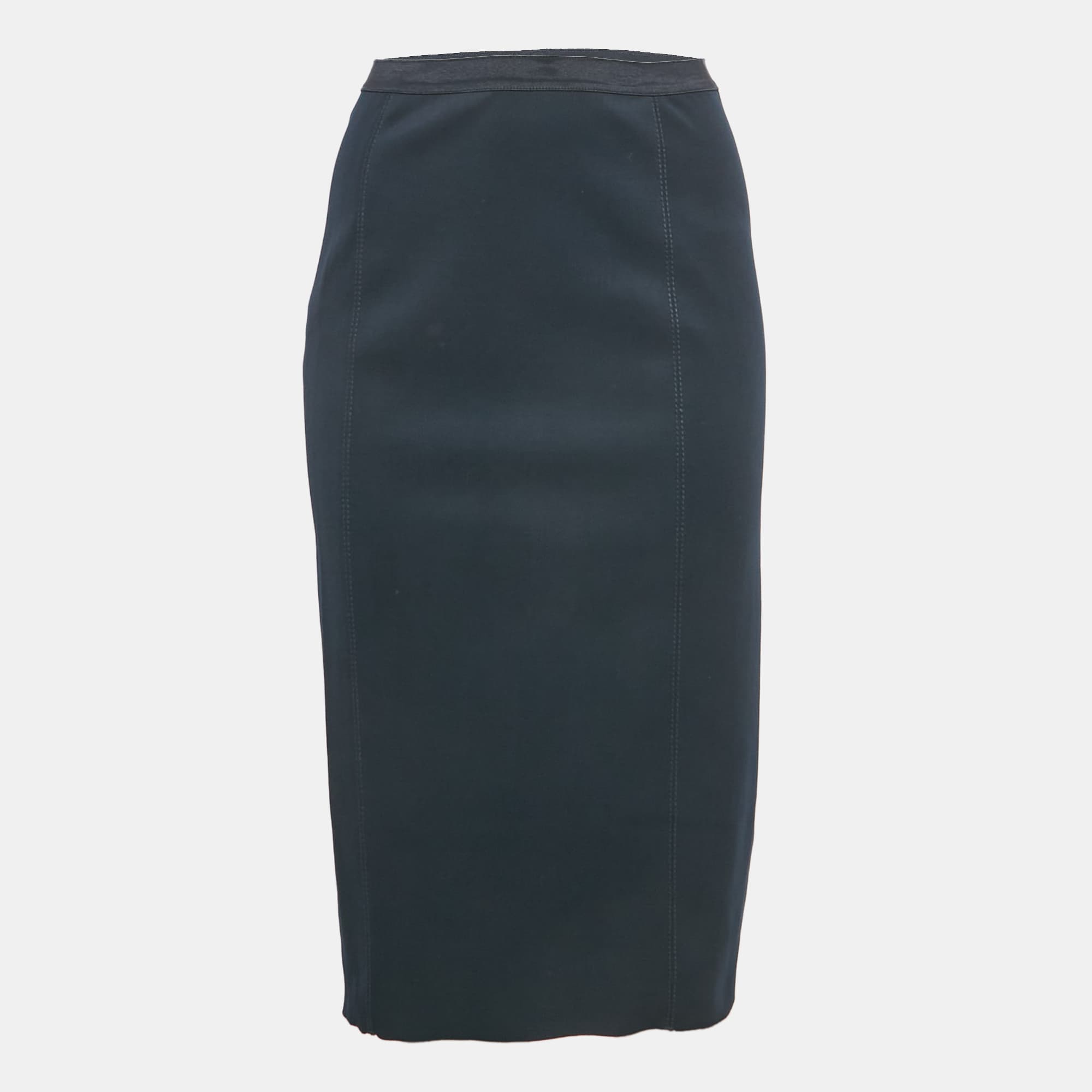 Polo Ralph Lauren Blue Jersey Pencil Skirt XS