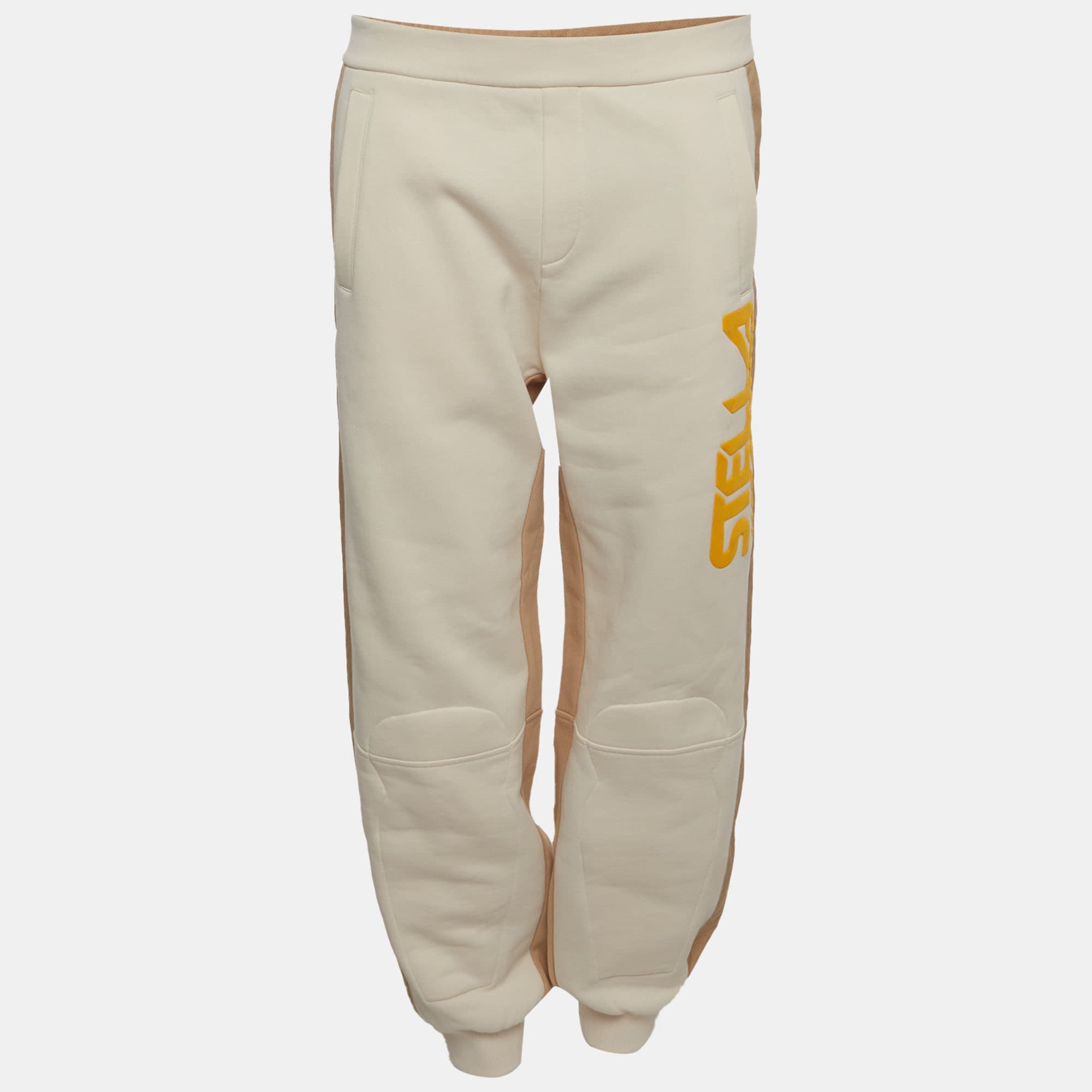 Stella McCartney Beige Jersey Track Pant M