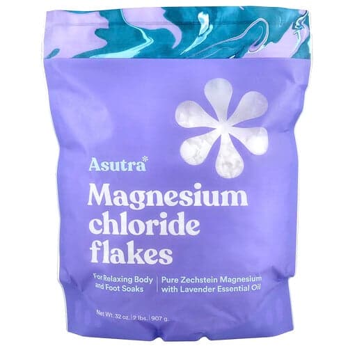 Asutra Magnesium Chloride Flakes 32 oz (907 g)