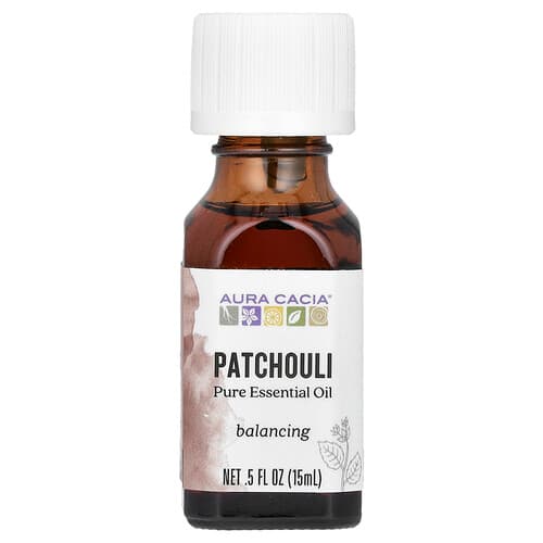Aura Cacia Pure Essential Oil Patchouli 0.5 fl oz (15 ml)