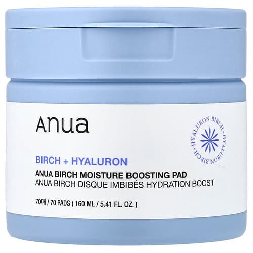 Anua Birch Moisture Boosting Pad 70 Pads