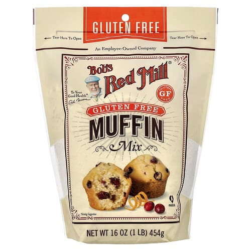 Bob's Red Mill Gluten Free Muffin Mix 16 oz (454 g)