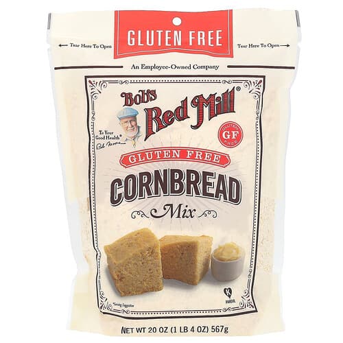 Bob's Red Mill Cornbread Mix Gluten Free 20 oz (567 g)