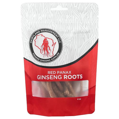 Dairyland Ginseng Red Panax Ginseng Roots 4 oz