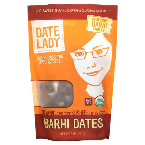Date Lady Organic Barhi Dates 8 oz (227 g)