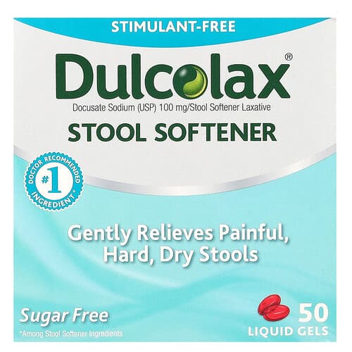 Dulcolax Stool Softener 50 Liquid Gels