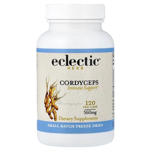 Eclectic Herb Cordyceps 560 mg 120 Veg Caps