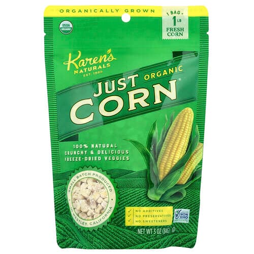 Karen's Naturals Organic Just Corn® 3 oz (84 g)