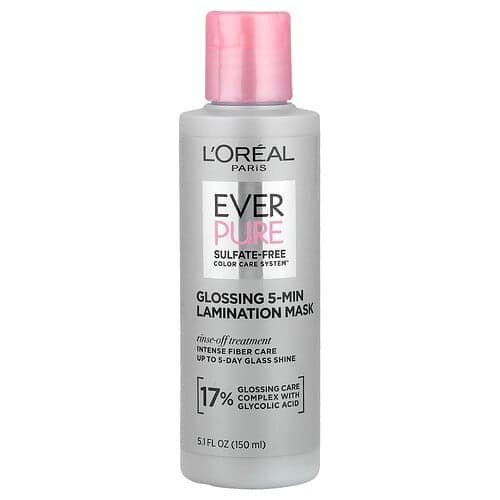 L'Oréal Ever Pure Glossing 5-Min Lamination Mask 5.1 fl oz (150 ml)