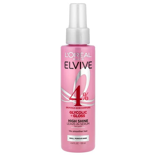 L'Oréal Elvive High Shine Leave-In Serum With System 4.4 fl oz (130 ml)