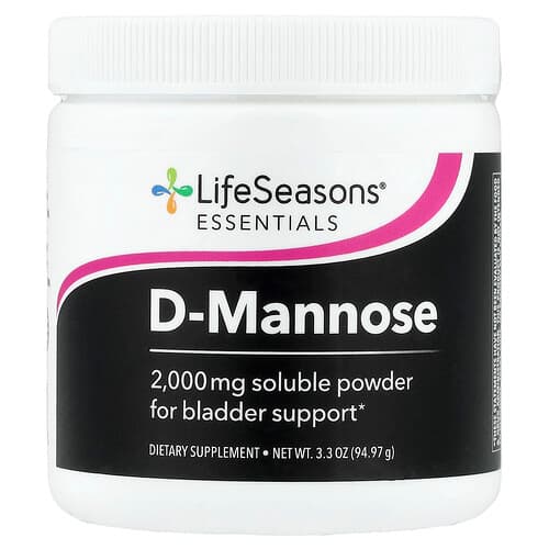 LifeSeasons D-Mannose 3.3 oz (94.97 g)