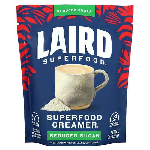 Laird Superfood Superfood Creamer Reduce Sugar 8 oz (227 g)