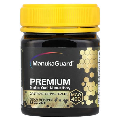 ManukaGuard Premium Medical Grade Manuka Honey MGO 400 8.8 oz (250 g)