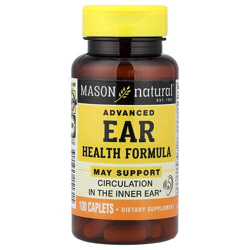 Mason Natural Advanced Ear Health Formula 100 Caplets