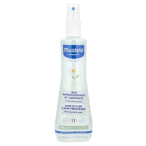 Mustela Baby Hair Styler & Skin Freshener With Chamomile Water 6.76 fl oz (200 ml)